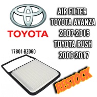 TOYOTA AVANZA (2006-2015) / RUSH ENGINE AIR FILTER 17801-BZ060