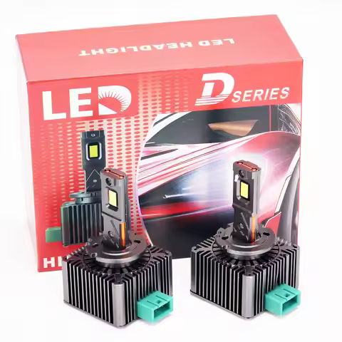 2Pcs Headlight D1S D2S D3S LED Bulbs 80W D1 D2 D3 Headlamp 6000K Auto Lamp 12V