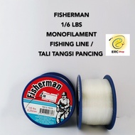 Fisherman 1/6lbs Monofilament Fishing Line / Tali Tangsi Pancing