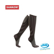 [JML Official]  Sankom Compression Plus Size Socks| Unisex Patented from Switzerland Reduce swelling aching | 3 colours