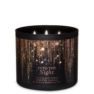 Into The Night 3 Wick Candle by Bath and Body Works BBW.