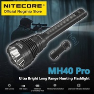 NITECORE MH40 PRO   Flashlight 3500Lumens 1300m Long Range Wireless Remote Sreachlight 10000mAh USB-