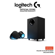 Logitech G560 RGB PC Gaming Speakers with Game-Driven Lighting,240 Watts Peak (120 Watts RMS), Custo