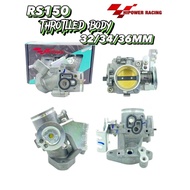 HONDA RS150 RSX 150 RSX150 RS150R V1 V2 HIPOWER HI POWER RACING THROTTLE BODY ( 32MM / 34MM / 36MM )