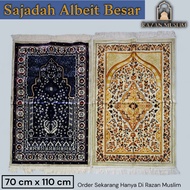 Premium Large Albeit Prayer Rug with Elegant Motif – Size 70 x 110 cm