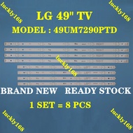 LG 49UM7290PTD TV LED BACKLIGHT BARU READY STOCK 49UM7290