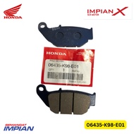 PAD SET, RR.(06435-K98-E01)100% ORI HONDA GENUINE PART - CB250R