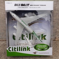 REPLIKA Citilink A380 Diecast Plane - Miniature Replica Diecast Plane