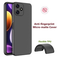For Tecno Spark 10C KI5k KI5m Flexible TPU Minimalism Silicone Cover Fine Matte Finish Coating Anti-