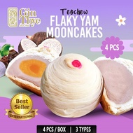[GIN THYE] TeoChew Flaky Yam Mooncake - Handmade in Singapore! [Freshly Baked]
