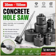 TCT Concrete Hole Saw 30mm - 150mm Core Cutter SDS Drill Bit Hole Cutter Tool for Concrete Bricks Ai