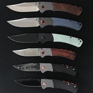 Multi-style Wooden HandleFolding Knife BM 15080 9cr18mov Blade Outdoo