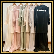 ABAYA SHIMMER & JUBAH SHIMMER BAJU RAYA (FREE SHIMMER SHAWL)