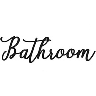 Jetec Iron Farmhouse Metal Sign Rustic Letter Sign Farmhouse Door Wall Art Vintage Room Wall Art wit