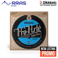D'Addario EJ46 Pro-Arte Nylon Classical Guitar Strings, Hard Tension