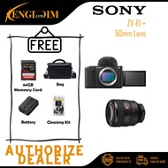 Sony ZV-E1 / ZVE1 Mirrorless Camera with Sony FE 50mm f/1.2 GM Lens (Sony Malaysia Warranty)