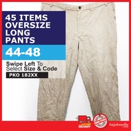 Seluar Bundle Lelaki Oversize (Size 44-48) Bundle Pants Big Size Bundle Pants Plus Size