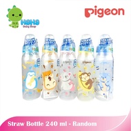 Pigeon Bottle Pacifier with straw 240ml