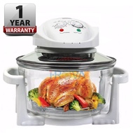 FlavorWave 1400W Halogen Air Fryer Convection Oven Electric 12L Glass Oven Baking Oven Toaster Elect