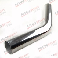 2.75" 70mm OD 90 Degree Aluminium Turbo Intercooler Pipe Piping Tube L=610mm