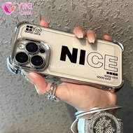 For Poco X3 NFC X5 X6 X7 Pro F3 F5 F6 M6 Hello Nice Word Electroplate Shockproof Clear Phone Case fo