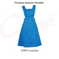 Canggih CP017 SECONDARY PINAFORE (TURQ BLUE) SCHOOL UNIFORM