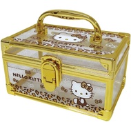 K Company Sanrio Characters Vanity Case Hello Kitty Gold CVC4-KTG H9 x W16.5 x D10.4cm