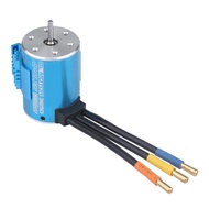 RC Model Motor, 3650 5900KV 4 Poles Brushless Motor Accessory for 1/10 1/16 1/18 RC Car Boat Car Mod