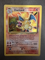Charizard 4/102 Base Set Pokemon TCG 初代噴火龍 美版 raw卡