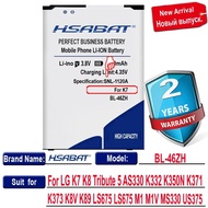 HSABAT BL-46ZH 5100mAh Battery For LG K7 K8 Tribute 5 AS330 K332 K350N K371 K373 K8V K89 LS675 LS675