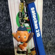 SATO-CHAN KEYCHAIN BASEBALL CHARACTER