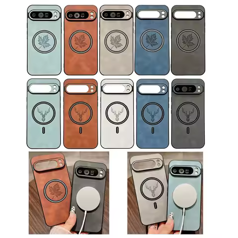 Premium PU Leather Phone Case For Google Pixel 10 9 8 7 Pro XL A 9A 8A 7A Cover Pixel9 Pixel8 Pixel7