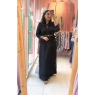 Ls171 Layla Tulle Pearl Dress | Women's Luxurious Brukat Eid Dress for Bukber Wedding | Raya Collect