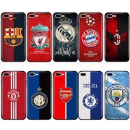Europe Football Club For Apple Iphone 5s 5 S SE 2020 2016 6s 6 S 7 8 Plus Case Phone Back Cover Bag Soft Silicon Black Tpu Case