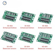 3S/4S 40A 60A Li-ion Lithium Battery Charger Protection Board 18650 BMS For Drill Motor