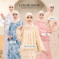 ORGANDY BAJU KURUNG Baju Tunang Murah Nikah Bridesmaid Kurung Labuh kurung kedah sulam Floral Kurung