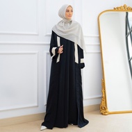 Lozy Hijab - Faaza Abaya Set (Gamis Abaya Outer Syari Umroh