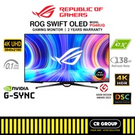 ASUS ROG Swift OLED PG48UQ  47.5-inch 4K OLED 138Hz Gaming Monitor (2Yrs Warranty)