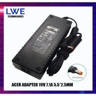 ACER aspire VN7-591 VN7-591G 19v 7.1A 135W ( 5.5mm*2.5mm) Laptop Replacement Power Adapter Charger