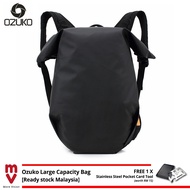 OZUKO Backpack Breathable Large Capacity Laptop Bag School Beg Men 15.6 Waterproof Travel Bagpack