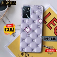 Case Hp Oppo A16 - Casing Hp Oppo A16 - KAJOLA - Fashion Case KAIN - Kesing Oppo A16 - Case Oppo A16 - Silicon Hp - Kondom Hp - Pelindung Hp - Softcase - Hardcase - Case Handpone - Cover Hp  - Case Kaca - Mika Hp - CASEMURAH - HONTINGA