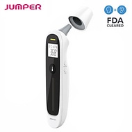 Nhiệt kế điện tử hồng ngoại không tiếp xúc, đo trán và tai 4 in 1 Jumper JPD-FR302 (FDA Hoa Kỳ + xu