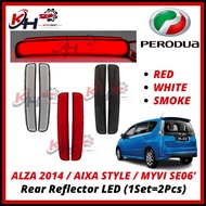 4in1💎DYNAMIC Running PERODUA ALZA(14-17) /AXIA STYLE /MYVI SE YCL-397 Rear Bumper Reflector LED RED SMOKE ALBINO Light