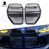 Brand new V Style Dry Carbon Fiber Grille for BMW G80 G82 G83 2021+ Front Center Grill Replacement C