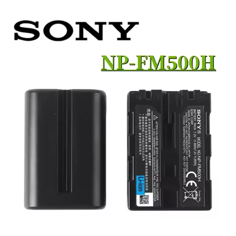 NP-FM500H Camera Battery FM500H Battery for Sony A57 A58 A65 A77 A99 A550 A560 A580 A350 A500
