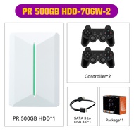 [op006] Retrobat & Playnite Retro Game Console 500GB Gaming HDD for PS3/PS2/Switch/Wii/WiiU for PC/L