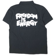 COMME des GARCONS SHIRT x FRED PERRY 24AW 特別版 POLO SHIRT FREEDOM is ENERGY 圖案珠地網布 Polo 衫 FN-T501 L N