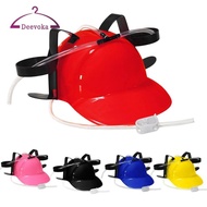 [deevoka] Novelty Drinking Helmet Guzzler Drinking Helmet Drinker Favor Hat Can Holder