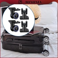 [SONONIA] Suitcase Wheels Swivel Casters Baggage Wheel Wheel Repair Accessory Luggage Wheel Replacem