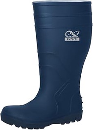 Hanshin Soji Field Extreme FX-875 FX-875 Color Rain Boots, Toe Core Enclosure, Thick, Navy